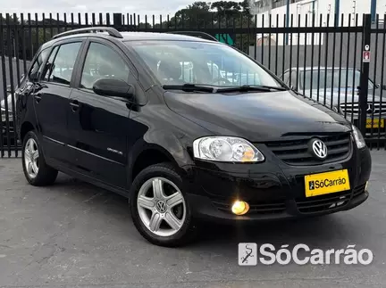 Volkswagen SPACEFOX COMFORTLINE 1.6 8V na cor Preta em São José dos Pinhais / PR - 6808089