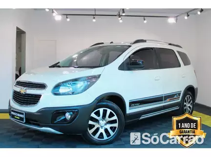 Chevrolet SPIN ACTIV 1.8 8V AT ECONOFLEX na cor Branca em Campinas / SP - 6654104