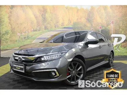 Honda CIVIC G10 TOURING 1.5 TB CVT na cor Cinza em Campinas / SP - 6809449