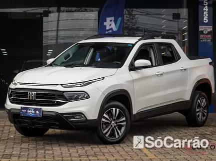 Fiat TORO FREEDOM 1.3 T270 AT6 FLEX na cor Branca no Porto Alegre / RS - 6971653