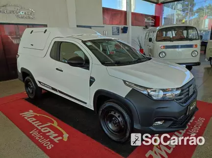 Fiat STRADA CS ENDURANCE 1.4 8V na cor Branca em São José dos Pinhais / PR - 6697430