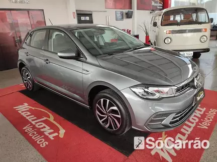 Volkswagen POLO HIGHLINE 1.0 TSI AT6 na cor Cinza em São José dos Pinhais / PR - 6731181