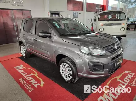 Fiat UNO ATTRACTIVE 1.0 6V na cor Cinza em São José dos Pinhais / PR - 6774618