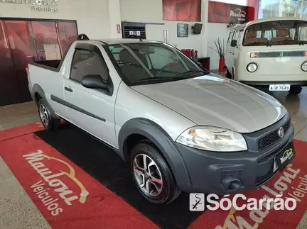 Fiat STRADA CS HARD WORKING 1.4 8V na cor Prata em São José dos Pinhais / PR - 6787287