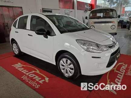 Citroen C3 ORIGINE PURE TECH 1.2 12V na cor Branca em São José dos Pinhais / PR - 6884751