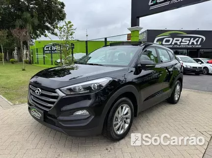 Hyundai NEW TUCSON GLS 1.6 16V TB AT na cor Azul em Curitiba / PR - 6646277