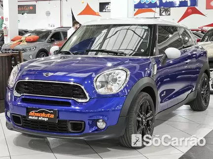 Mini MINI COOPER MINI COOPER PACEMAN JCW ALL4 1.6 16V TB TIP na cor Azul em Curitiba / PR - 6653529