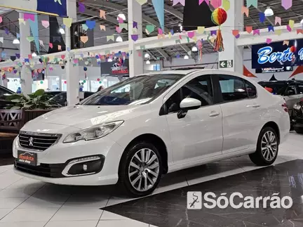 Peugeot 408 GRIFFE 1.6 16V THP TIP na cor Branca em Curitiba / PR - 6761525