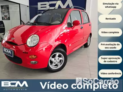 Chery QQ 1.0 12V na cor Vermelha em São José / SC - 6251065