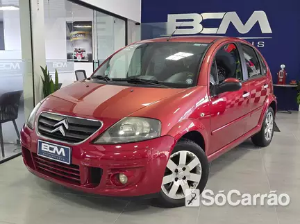 Citroen C3 EXCLUSIVE 1.6 16V AT na cor Vermelha em São José / SC - 6804548