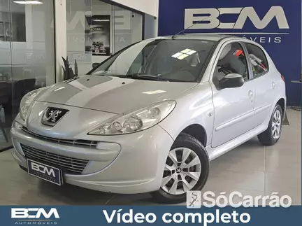 Peugeot 207 XR 1.4 8V na cor Prata em São José / SC - 6857692