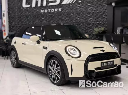 Mini MINI COOPER S CABRIO JCW 2.0 16V TWINPOWER-TB AT na cor Branca em São José / SC - 6482400