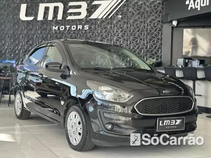 Ford KA SE PLUS 1.5 12V AT na cor Preta em São José / SC - 6708013