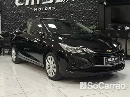 Chevrolet CRUZE LT 1.4 TURBO AT na cor Preta em São José / SC - 6765351