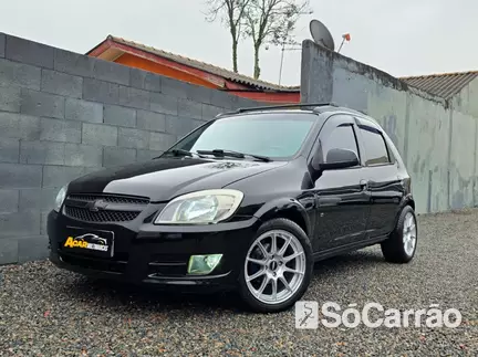 Chevrolet CELTA LT 1.0 VHC-E 8V FLEXPOWER na cor Preta em Curitiba / PR - 6743486