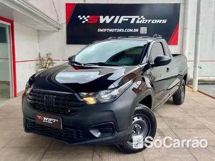 Fiat STRADA PLUS ENDURANCE 1.3 8V FIREFLY na cor Preta em Curitiba / PR - 6711080