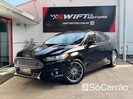 Ford FUSION TITANIUM AWD 2.0 16V GTDI AT na cor Preta em Curitiba / PR - 6786496