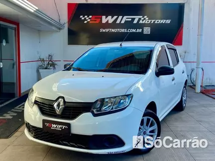 Renault SANDERO AUTHENTIQUE 1.0 12V SCE na cor Branca em Curitiba / PR - 6837844