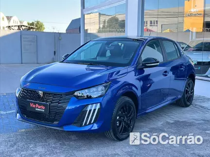 Peugeot 208 STYLE 1.0 MT na cor Azul em Criciúma / SC - 6498420