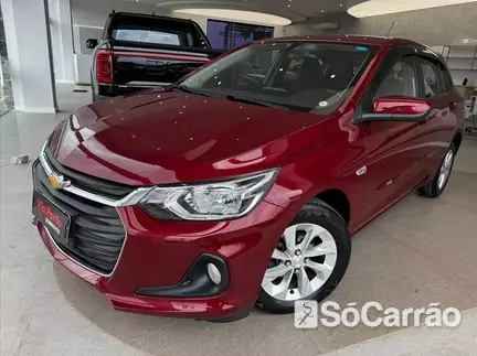 Chevrolet ONIX LTZ 1.0 TB 12V MT6 na cor Vermelha em Criciúma / SC - 6923640