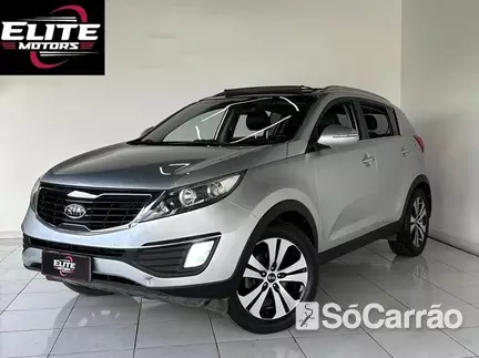 KIA SPORTAGE 2.0 16V AT na cor Prata em Colombo / PR - 6926051