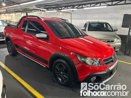 Volkswagen SAVEIRO CE CROSS G5 1.6 8V na cor Vermelha em Londrina / PR - 6652117