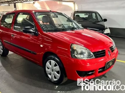 Renault CLIO 1.0 16V HIFLEX na cor Vermelha em Londrina / PR - 6798277