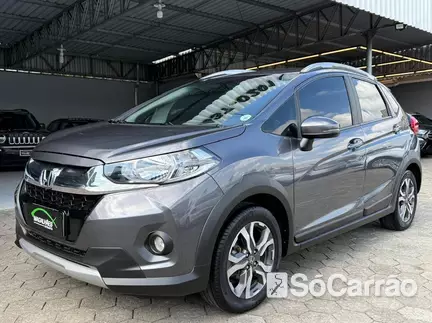 Honda WR-V EXL 1.5 16V CVT FLEXONE na cor Cinza em Joinville / SC - 6881185