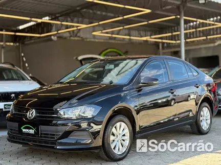 Volkswagen VIRTUS 1.6 MSI 16V AT6 na cor Preta em Joinville / SC - 6911521