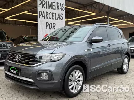 Volkswagen T-CROSS 200 1.0 TSI AT6 na cor Cinza em Joinville / SC - 6960741