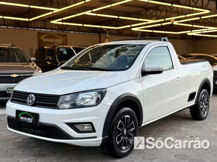 Volkswagen SAVEIRO CS 1.6 TRENDLINE na cor Branca em Joinville / SC - 6986172