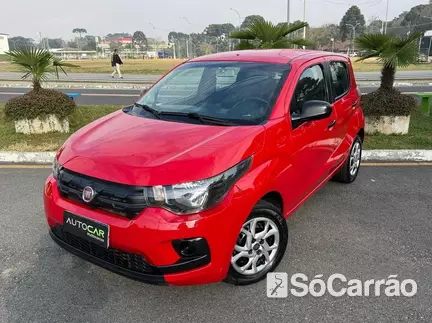 Fiat MOBI DRIVE 1.0 6V FIREFLY na cor Vermelha em Araucária / PR - 6951394