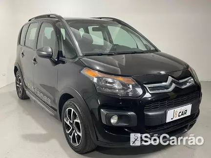 Citroen C3 EXCLUSIVE 1.6 16V na cor Preta em Curitiba / PR - 6847668