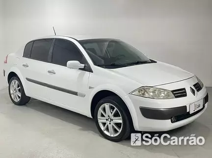 Renault MEGANE SEDAN DYNAMIQUE 1.6 16V HIFLEX na cor Branca em Curitiba / PR - 6939735