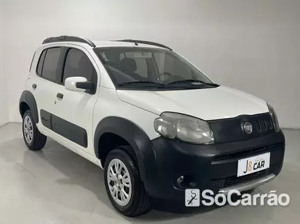 Fiat UNO WAY 1.0 8V EVO na cor Branca em Curitiba / PR - 6993047