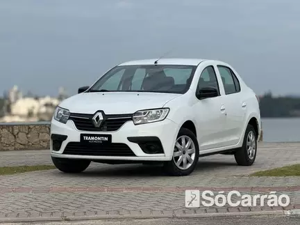 Renault LOGAN ZEN 1.0 12V SCE na cor Branca em São José / SC - 6776354
