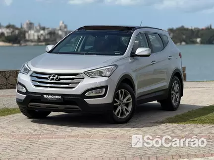 Hyundai SANTA FE GLS 4WD 3.3 V6 AT na cor Prata em São José / SC - 6921699