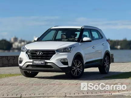 Hyundai CRETA PRESTIGE 2.0 16V AT6 na cor Branca em São José / SC - 6938292