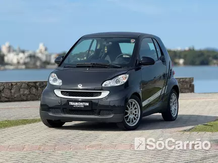 Smart FORTWO COUPE MHD 1.0 12V TB AT na cor Preta em São José / SC - 6940390