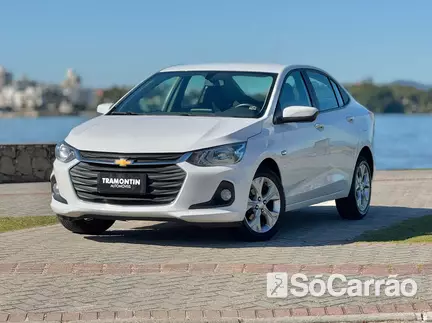 Chevrolet ONIX PLUS LTZ 1.0 TB 12V AT6 na cor Branca em São José / SC - 6940409