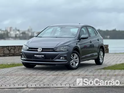 Volkswagen POLO SENSE 200 1.0 12V TSI AT6 na cor Cinza em São José / SC - 6963245