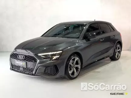 Audi A3 SPORTBACK 2.0 16V TFSI S TRONIC na cor Cinza em Curitiba / PR - 6796276