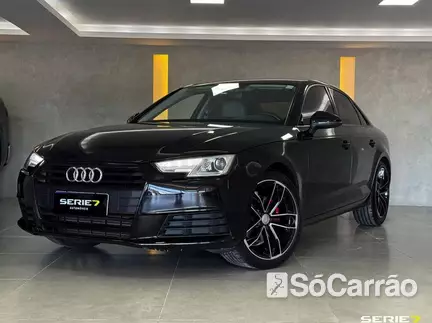 Audi A4 ATTRACTION 2.0 TFSI S TRONIC na cor Preta em Curitiba / PR - 6931589