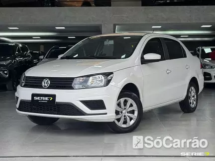 Volkswagen VOYAGE (COMPOSITION TOUCH) 1.0 12V na cor Branca em Curitiba / PR - 6945382