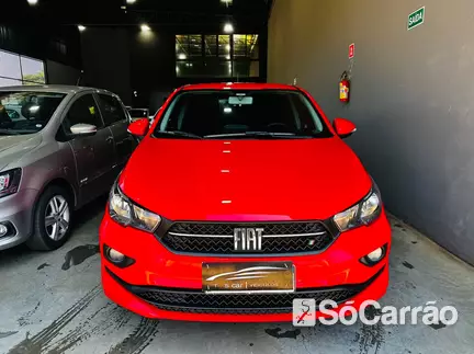 Fiat CRONOS DRIVE 1.3 8V CVT na cor Vermelha em Londrina / PR - 6422366