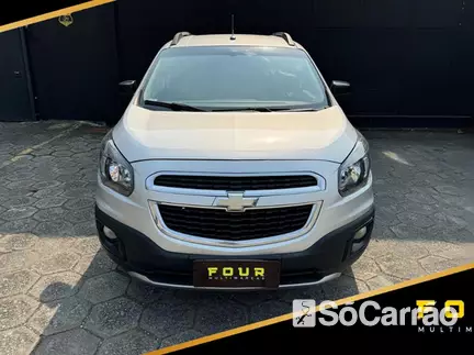 Chevrolet SPIN ACTIV 7S 1.8 8V ECO AT6 na cor Prata em Florianópolis / SC - 6121976