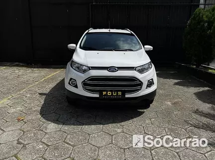 Ford ECOSPORT TITANIUM 2.0 16V AT6 na cor Branca em Florianópolis / SC - 6409129