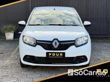 Renault LOGAN EXPRESSION 1.0 16V HIFLEX na cor Branca em Florianópolis / SC - 6712031