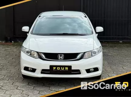 Honda CIVIC LXR 2.0 16V AT5 na cor Branca em Florianópolis / SC - 6717291
