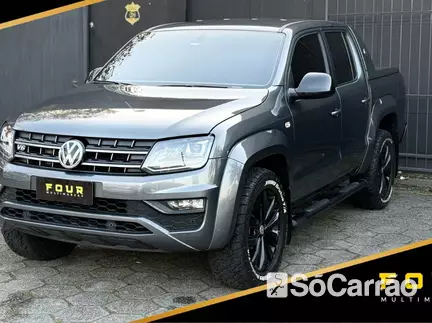 Volkswagen AMAROK CD HIGHLINE EXTREME 4X4 3.0 TDI V6 AT na cor Cinza em Florianópolis / SC - 6885534